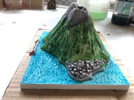 vulcano in miniatura